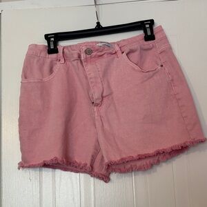 Zenana Outfitters Pink Jean Shorts for Women